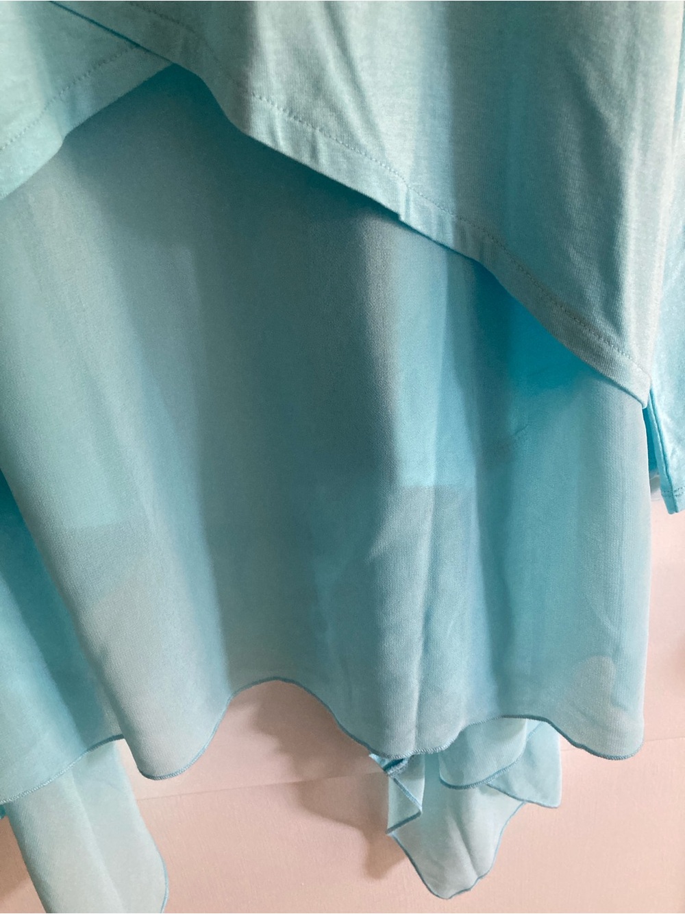 Joan Rivers Turquoise Open Front Cardigan - Picture 5 of 7